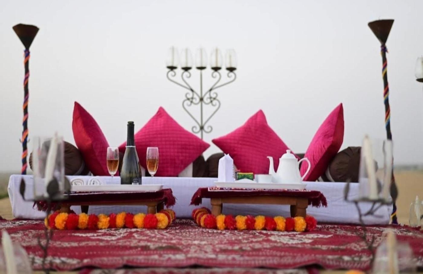 The Saffron Desert Camp Jaisalmer Eksteriør bilde